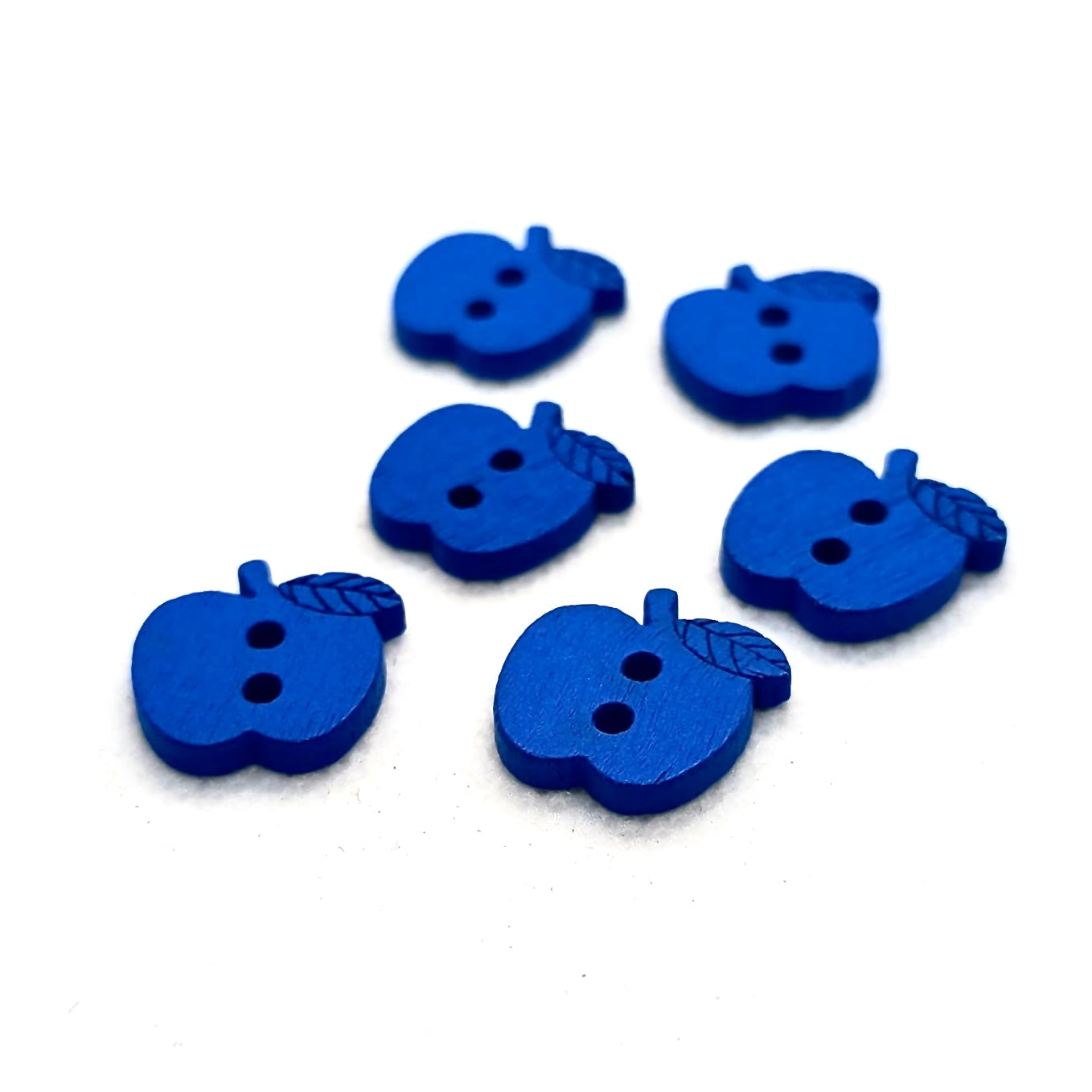 Apple Wooden Buttons