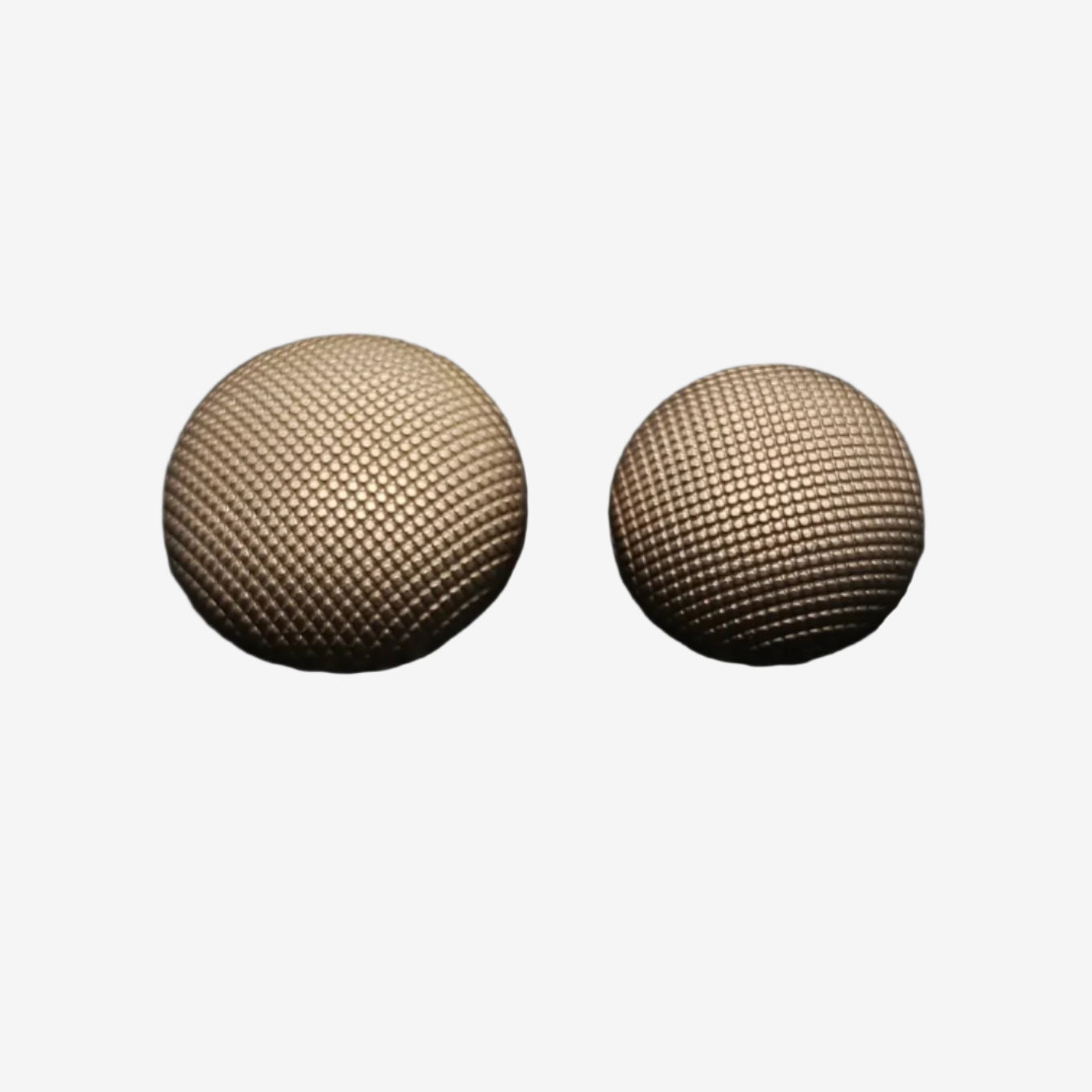 Textured Matte Colored Metal Buttons