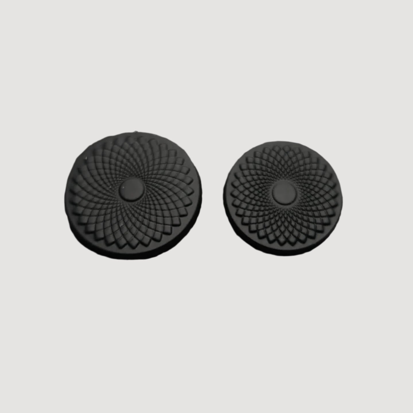 Concentric Pattern Metal Button