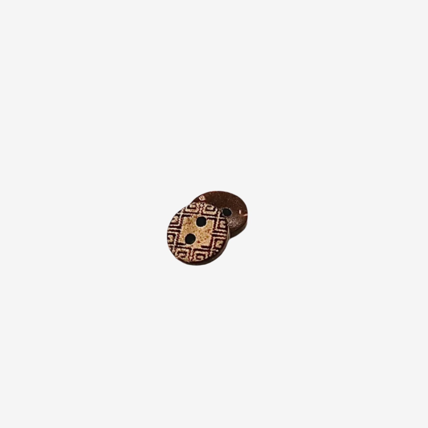Hawaiian Tribal Carved Coconut Buttons