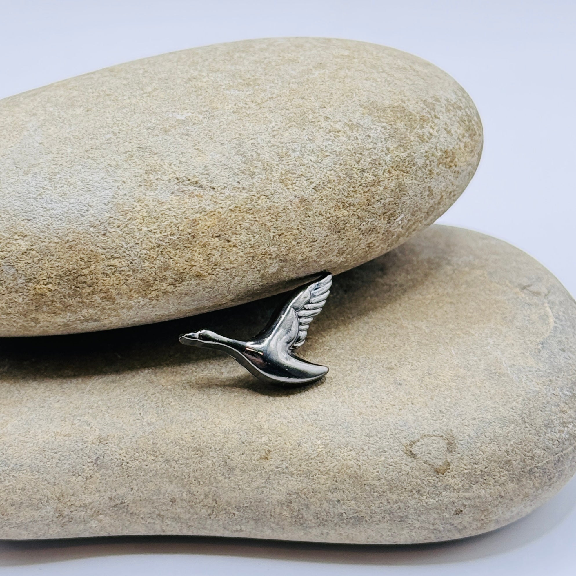 Soaring Dove Lapel Pin
