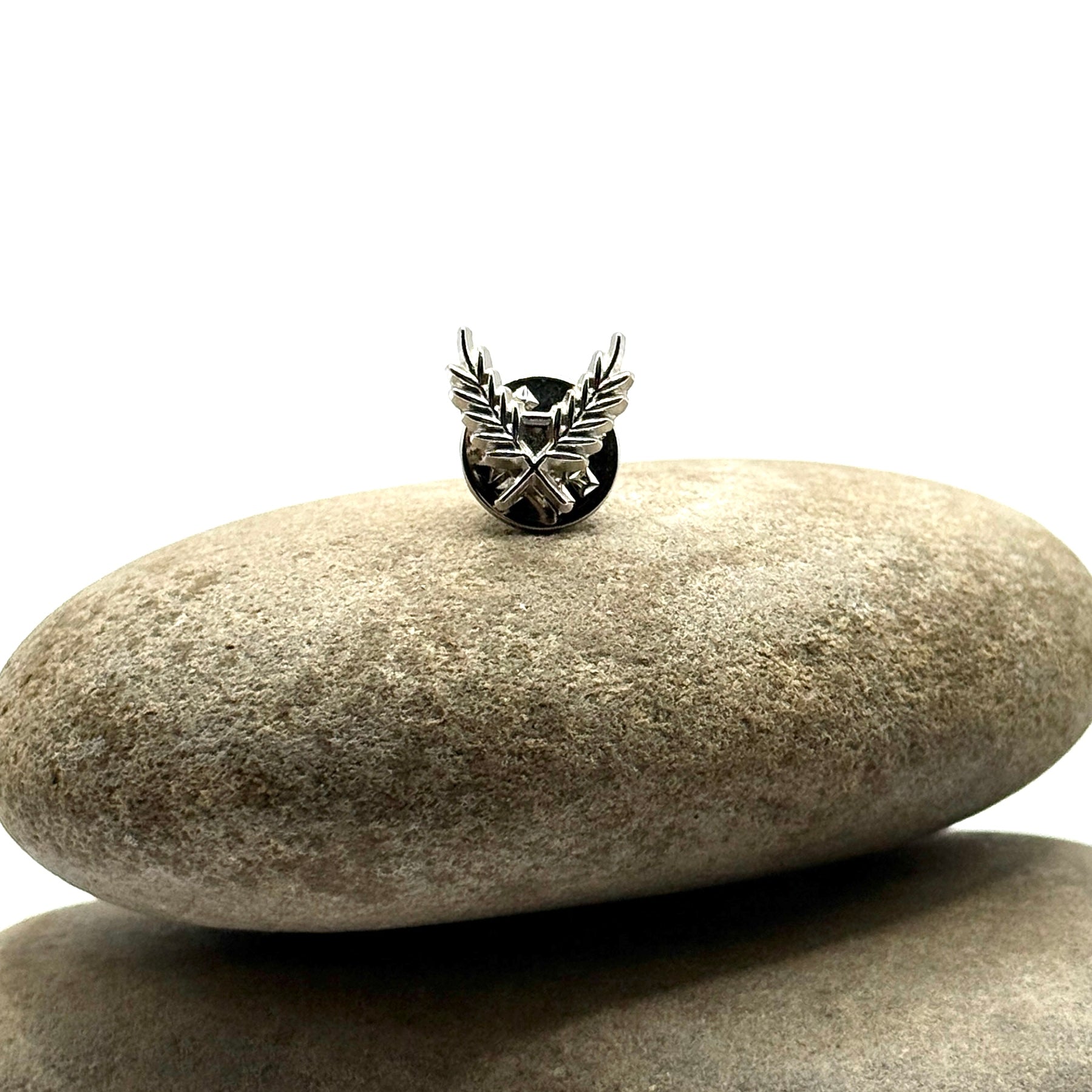 Gilded Triumph Lapel Pin