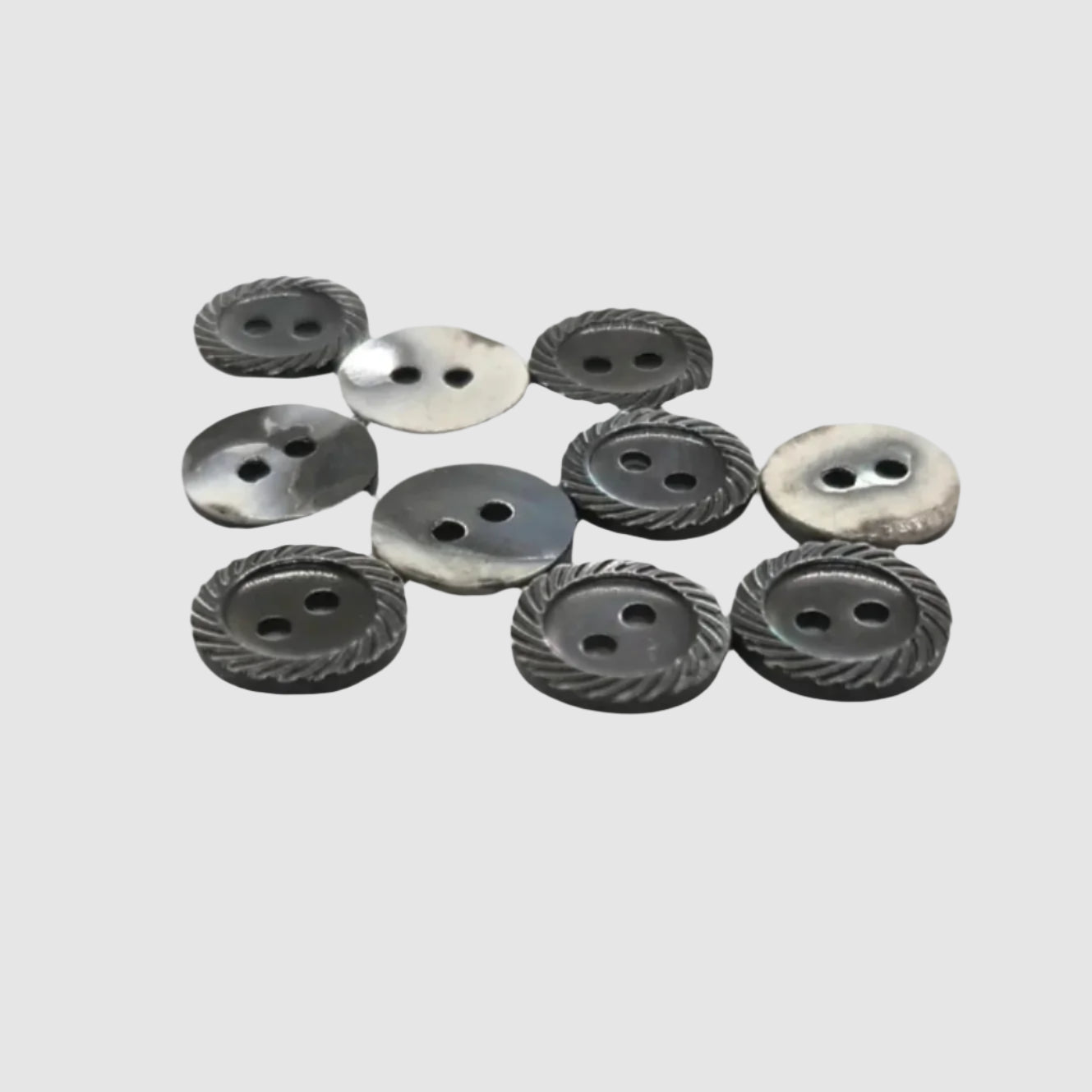 Laser Shell Buttons