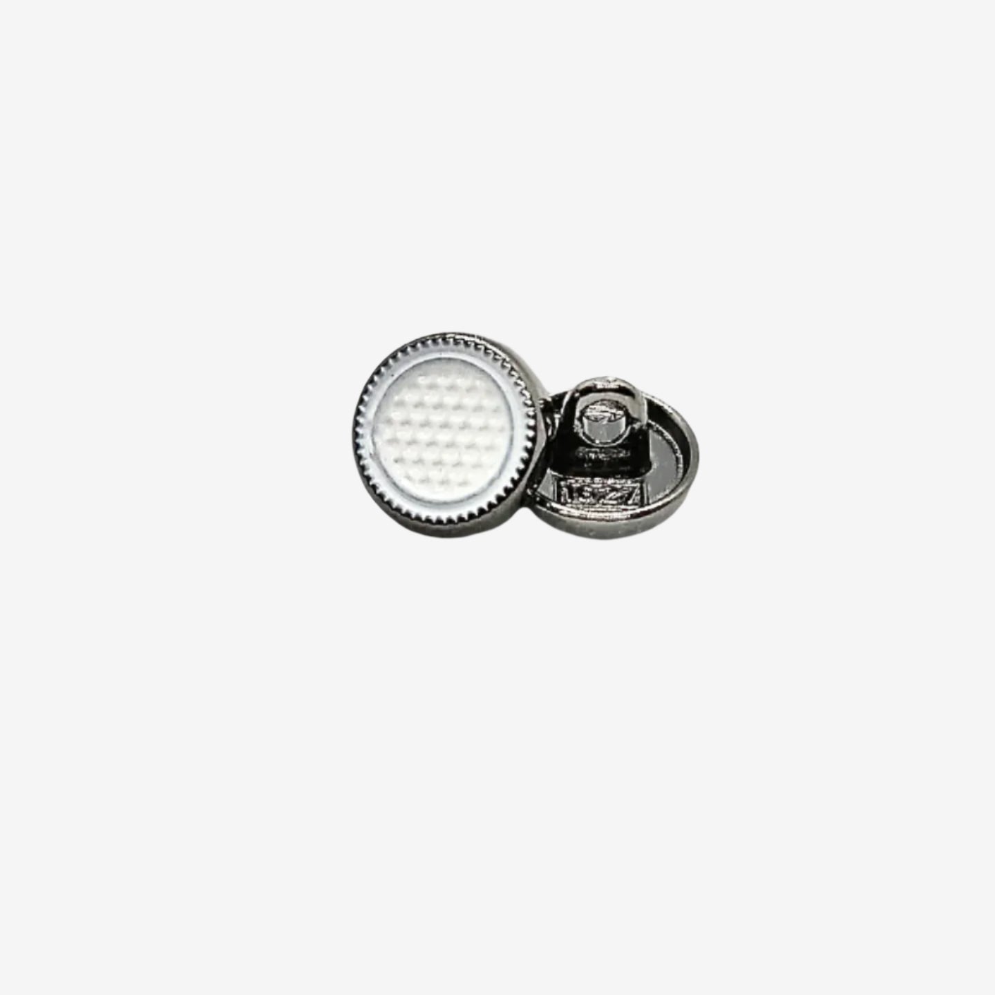 Detailed Inlay Metal Button