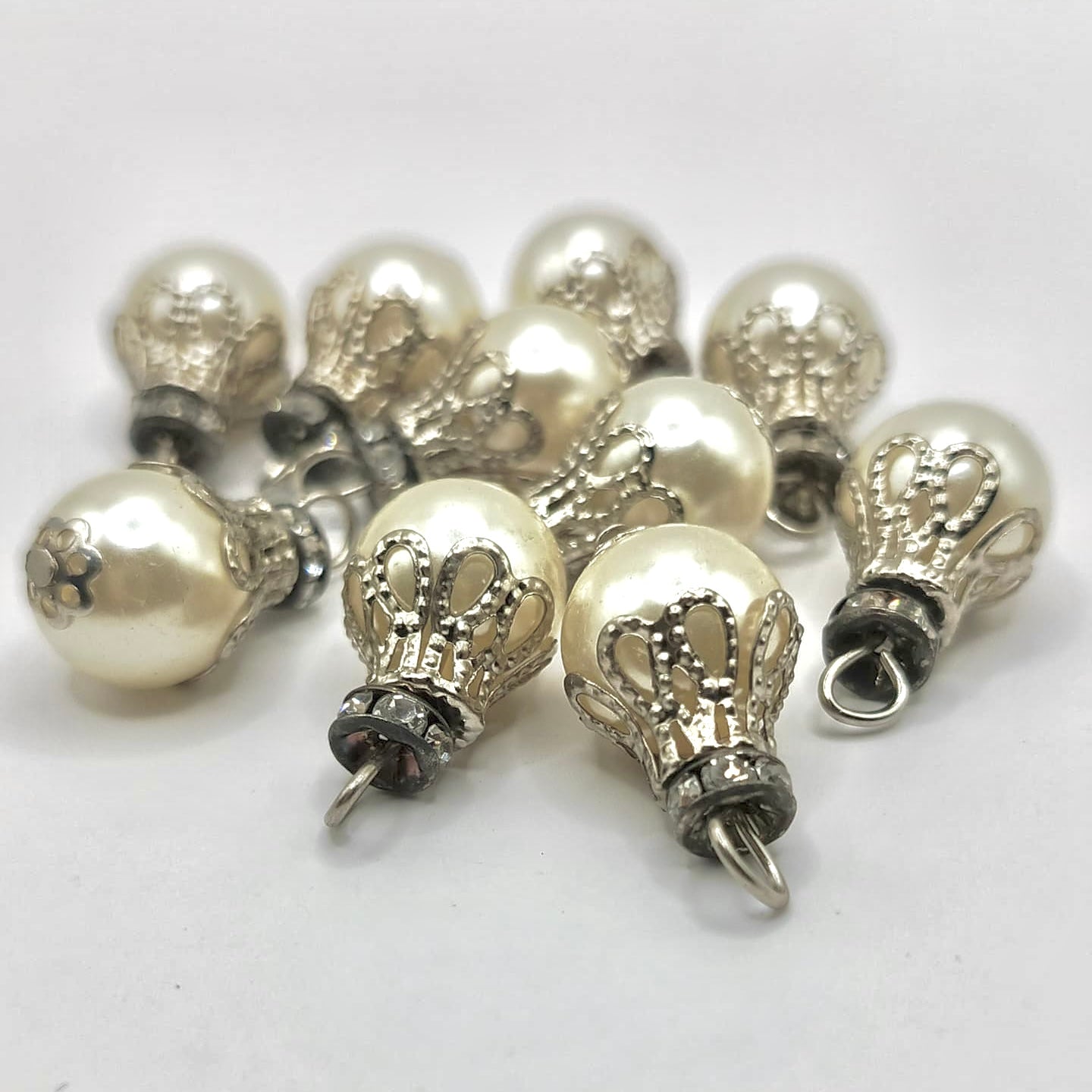 Ornate Faux Pearl Bead Set