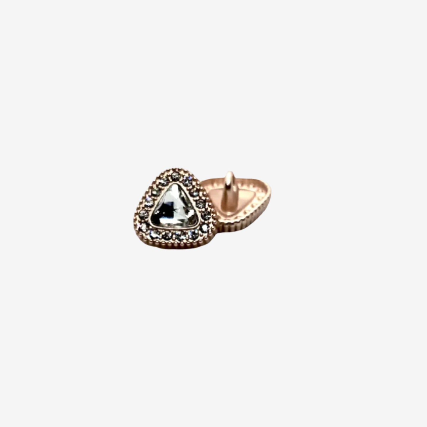 Glam Triangular Metal Buttons