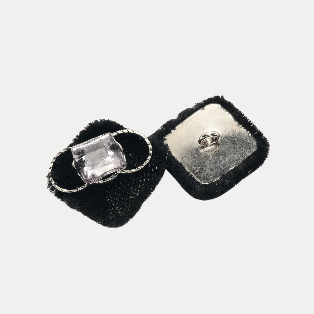 Square Gem Button