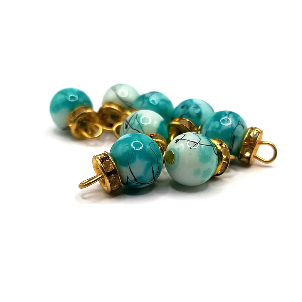 Baroque Marble Beads