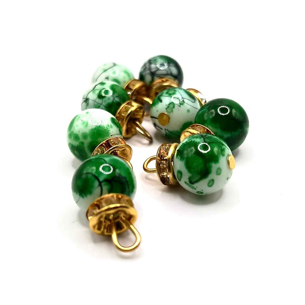 Baroque Marble Beads