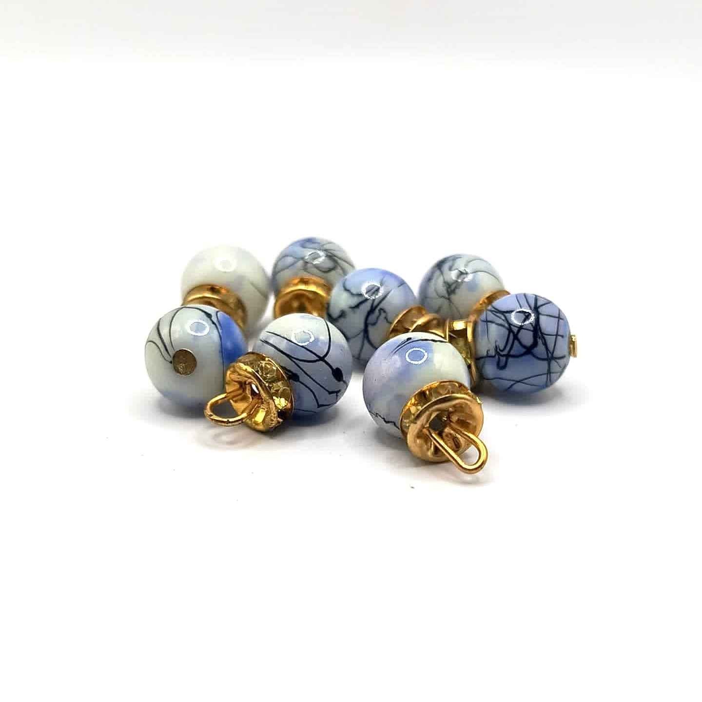 Baroque Marble Beads