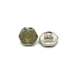 Hex Greek Kurta Button