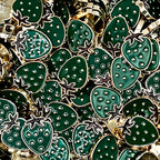 Bright Strawberry Buttons