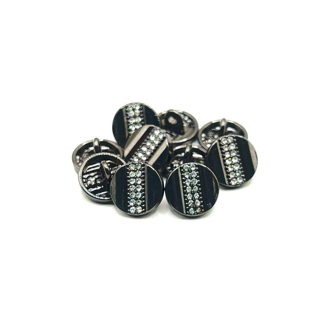 Rhinestone Strip Kurta Button