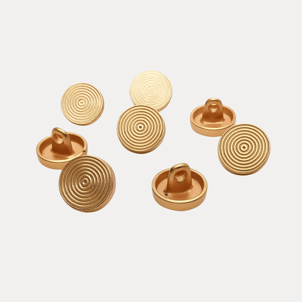 Classic Spiral Set Kurta Button