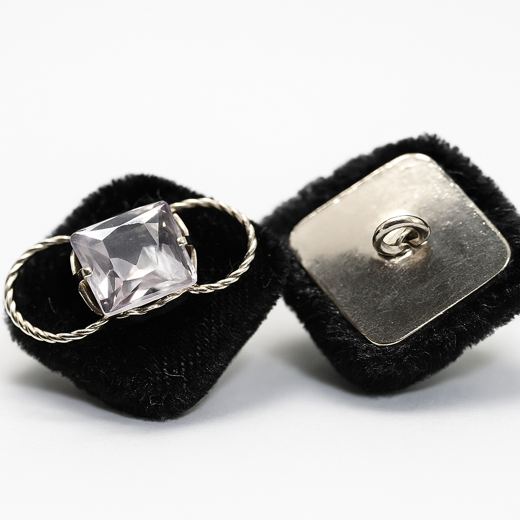 Square Gem Button