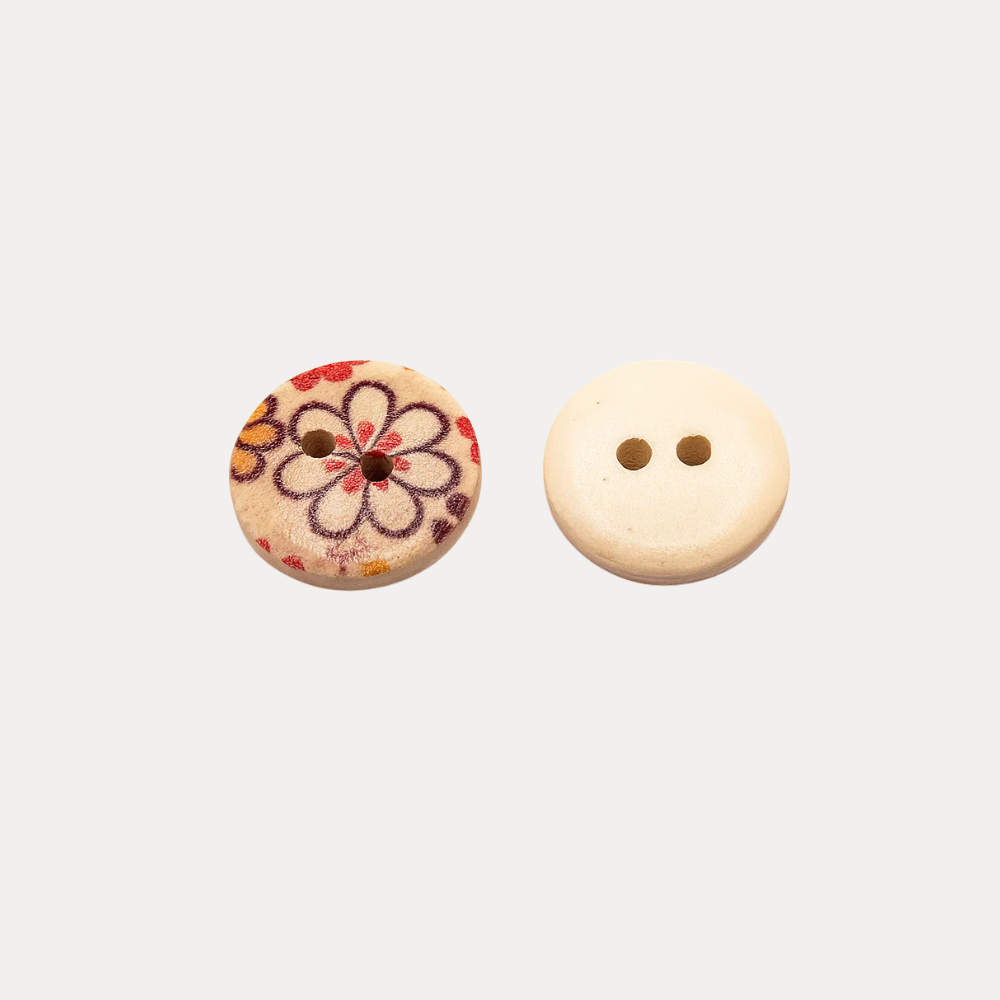 Floral Sewing Buttons