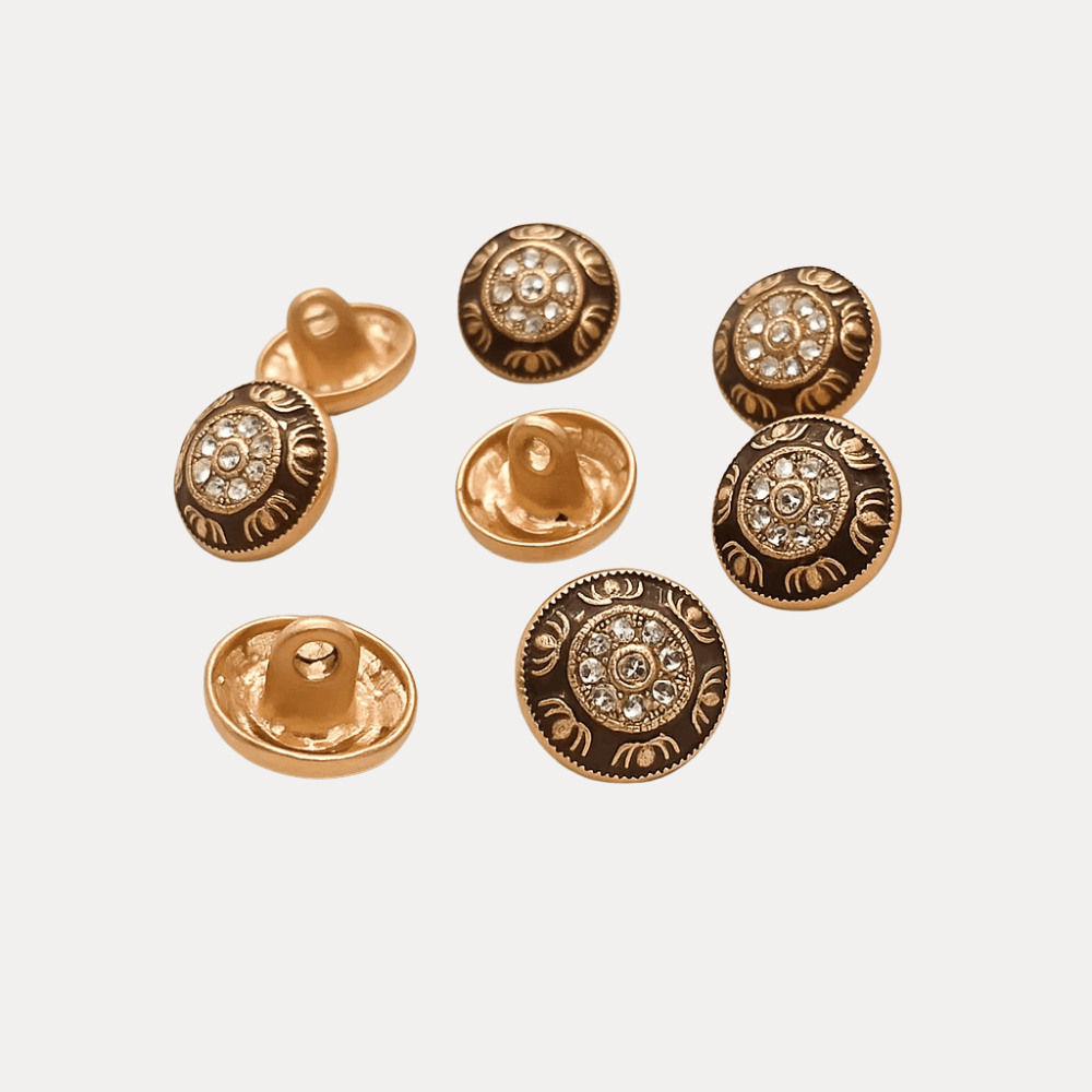 Decorative Metal Kurta Button