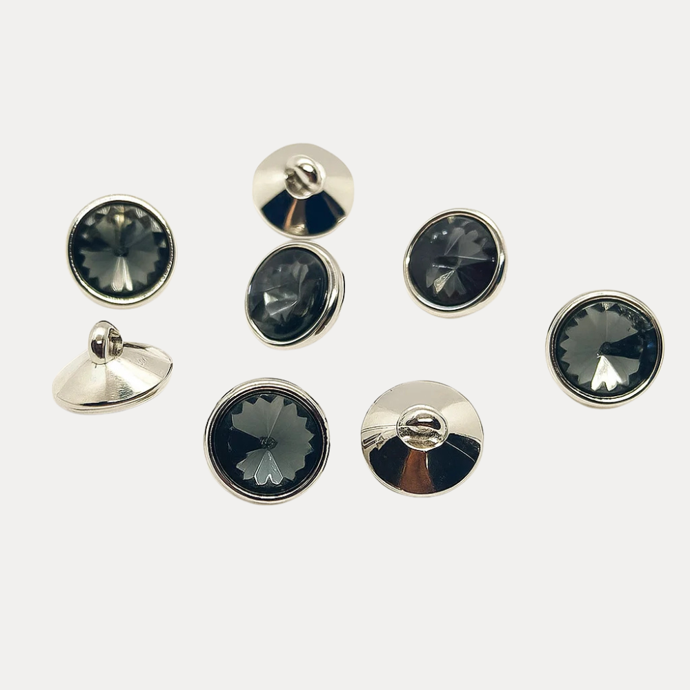 Faceted Acrylic Buttons
