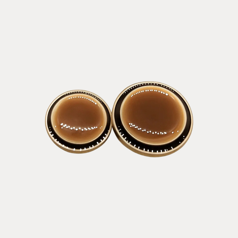 Glossy Round | Coat Button
