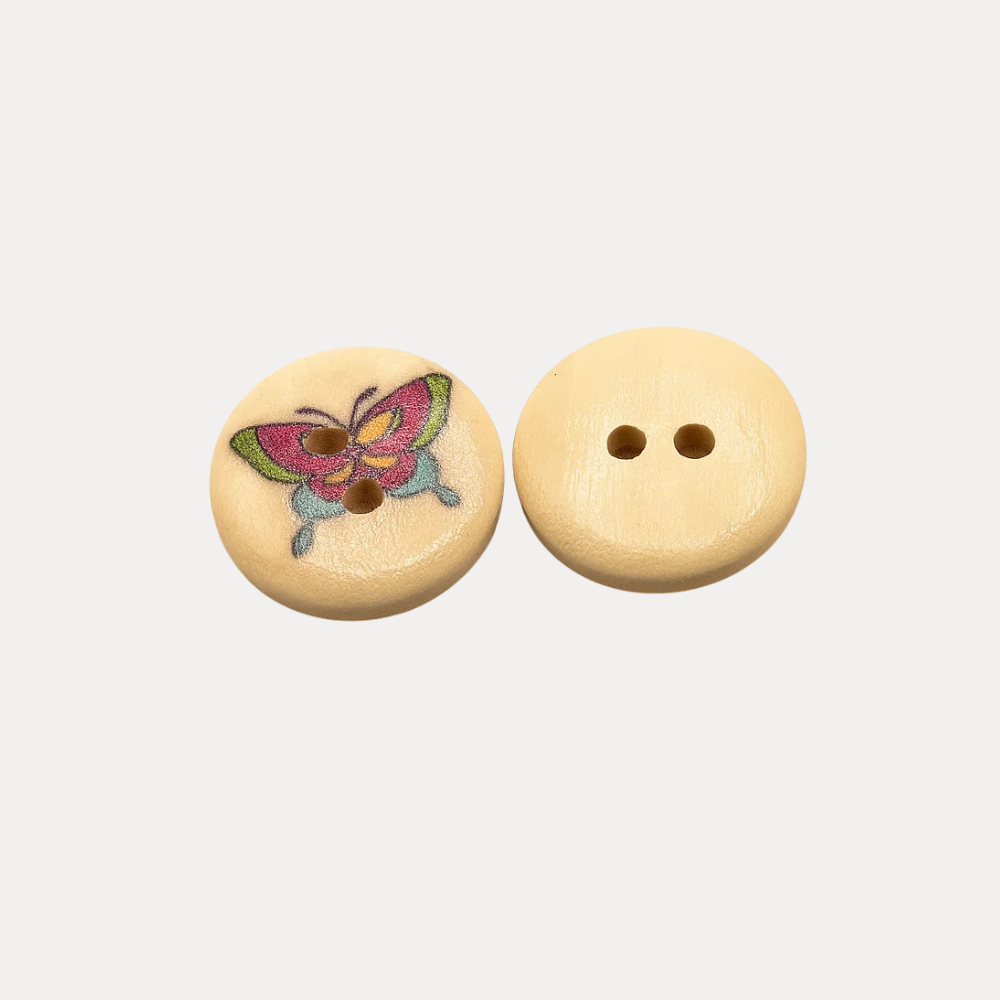 Artisan Butterfly Buttons