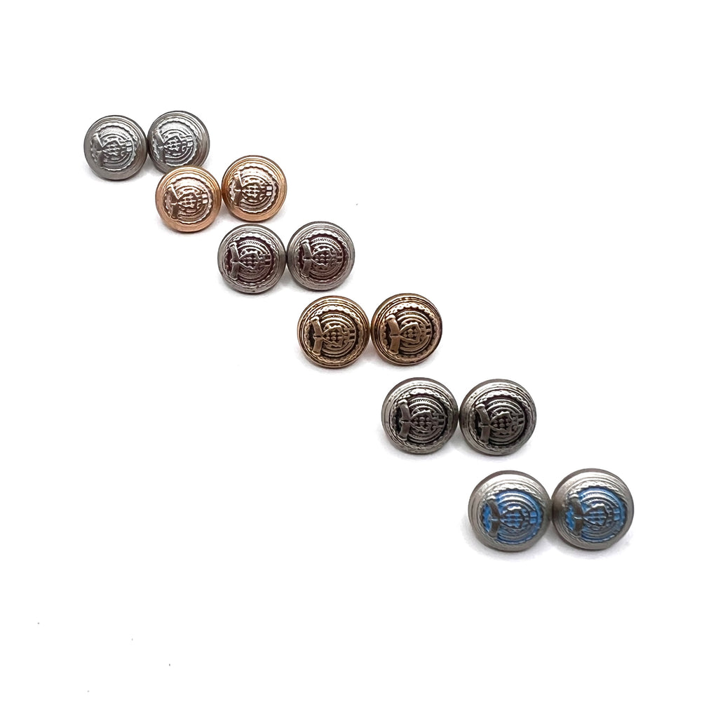 Matt Shield Kurta Button