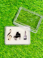 Musician Lapel Pin Gift Box - Set of 3