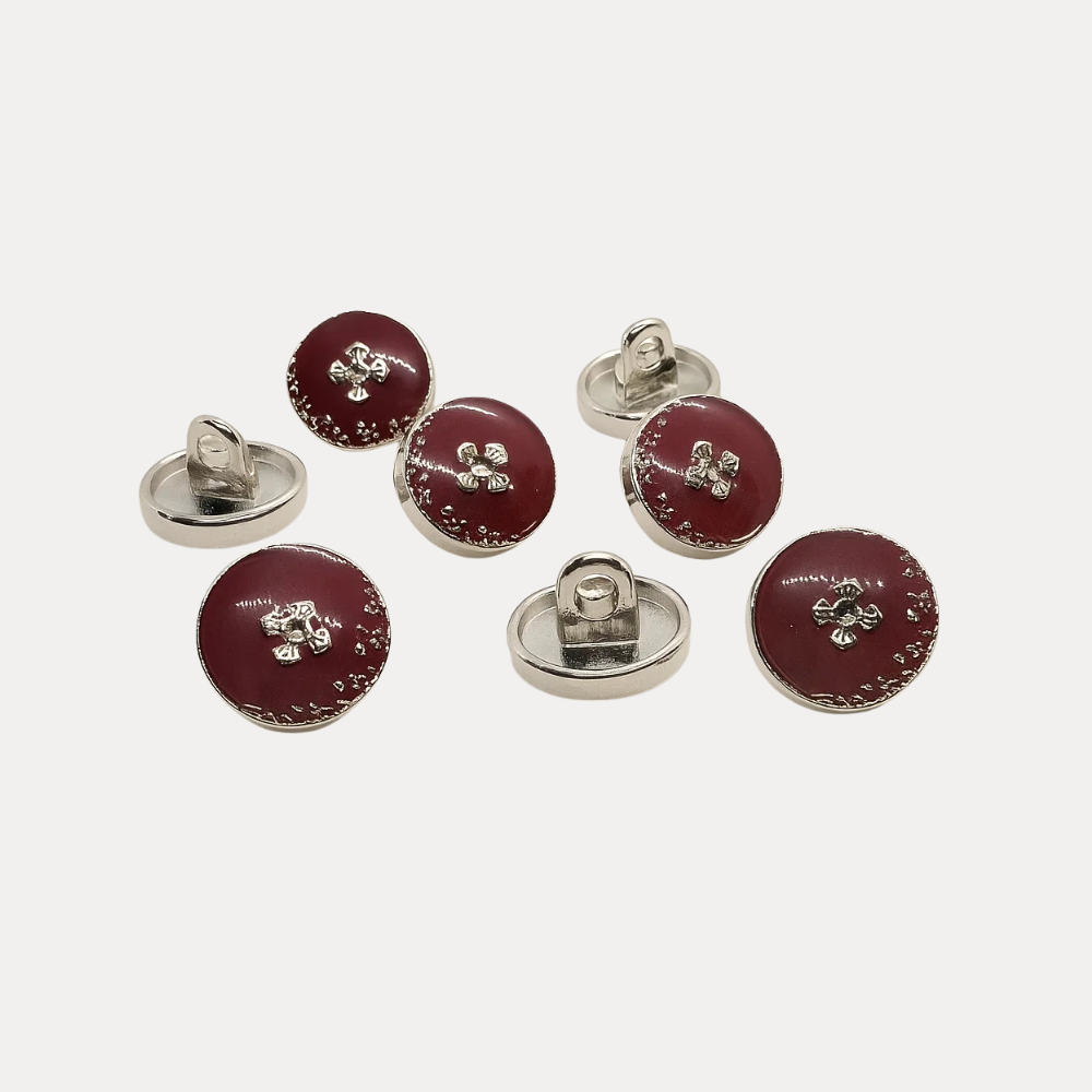 Round Metal Kurta Button