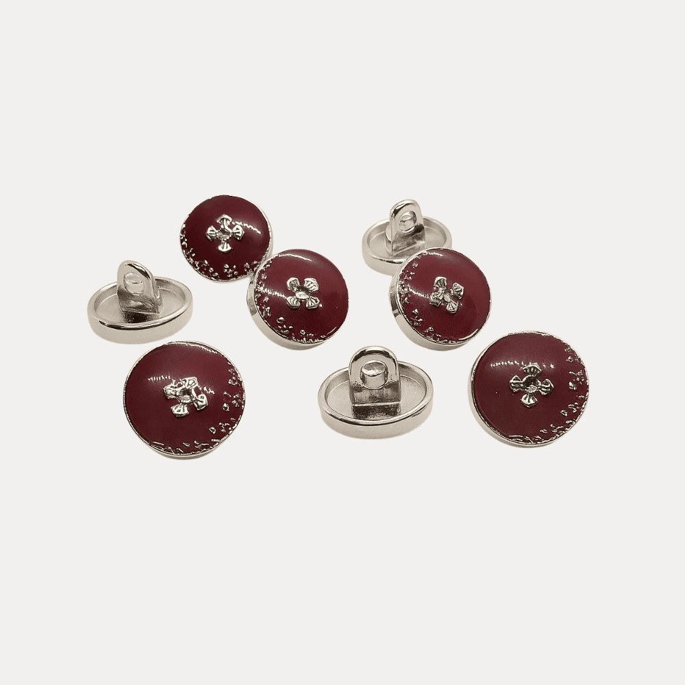 Round Metal Kurta Button