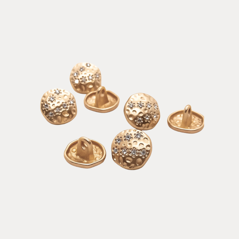 Rustic Gold Kurta Button