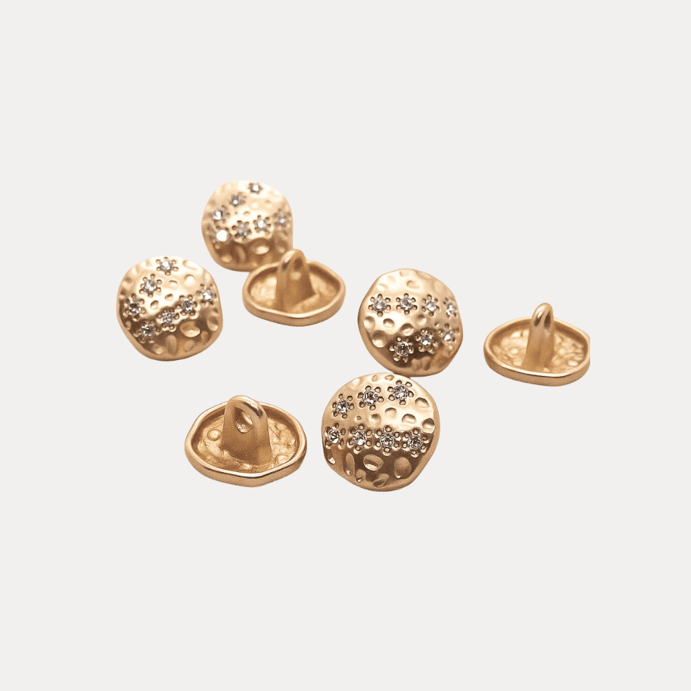 Rustic Gold Kurta Button