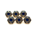 Hex Greek Kurta Button