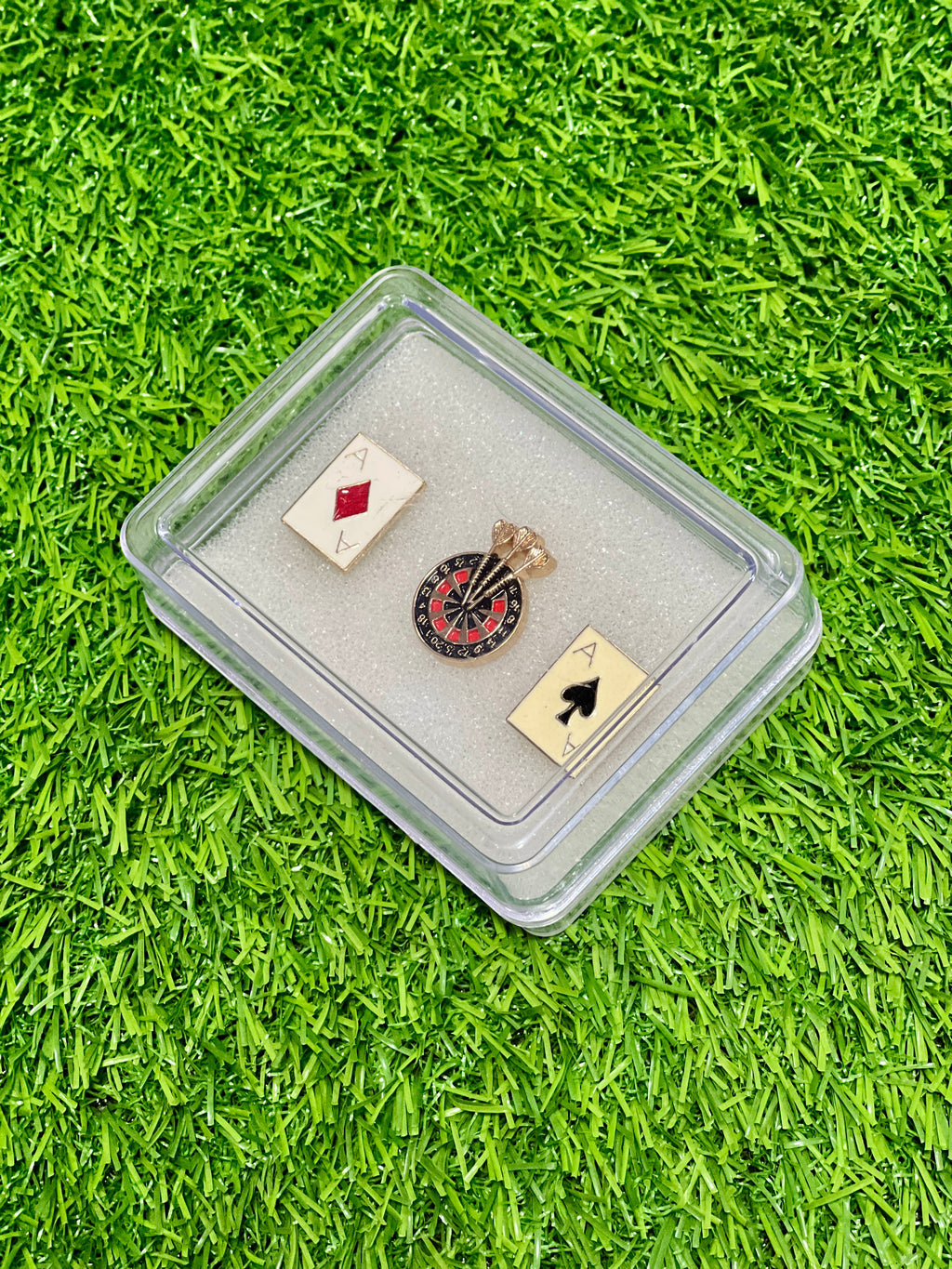 Gambler Lapel Pin Gift Box - Set of 3