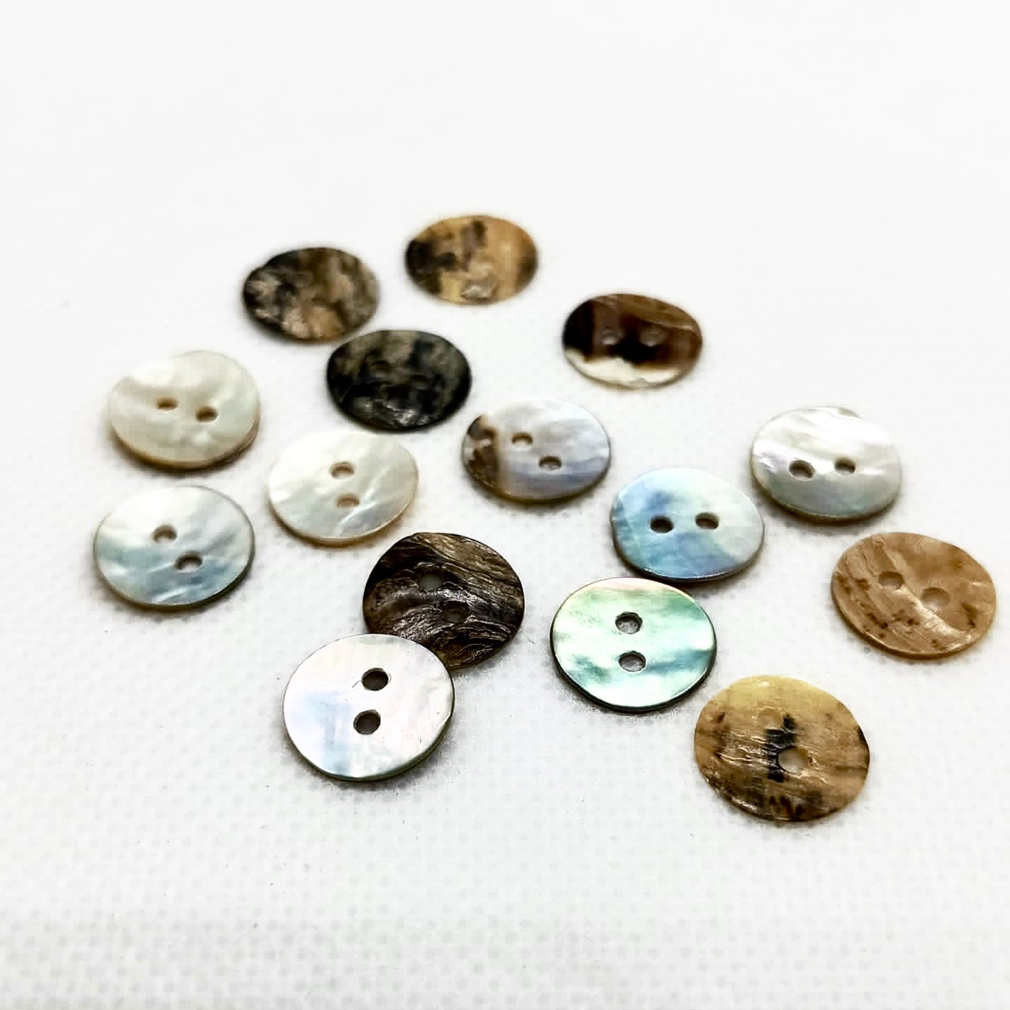 Natural Assorted Shell Buttons