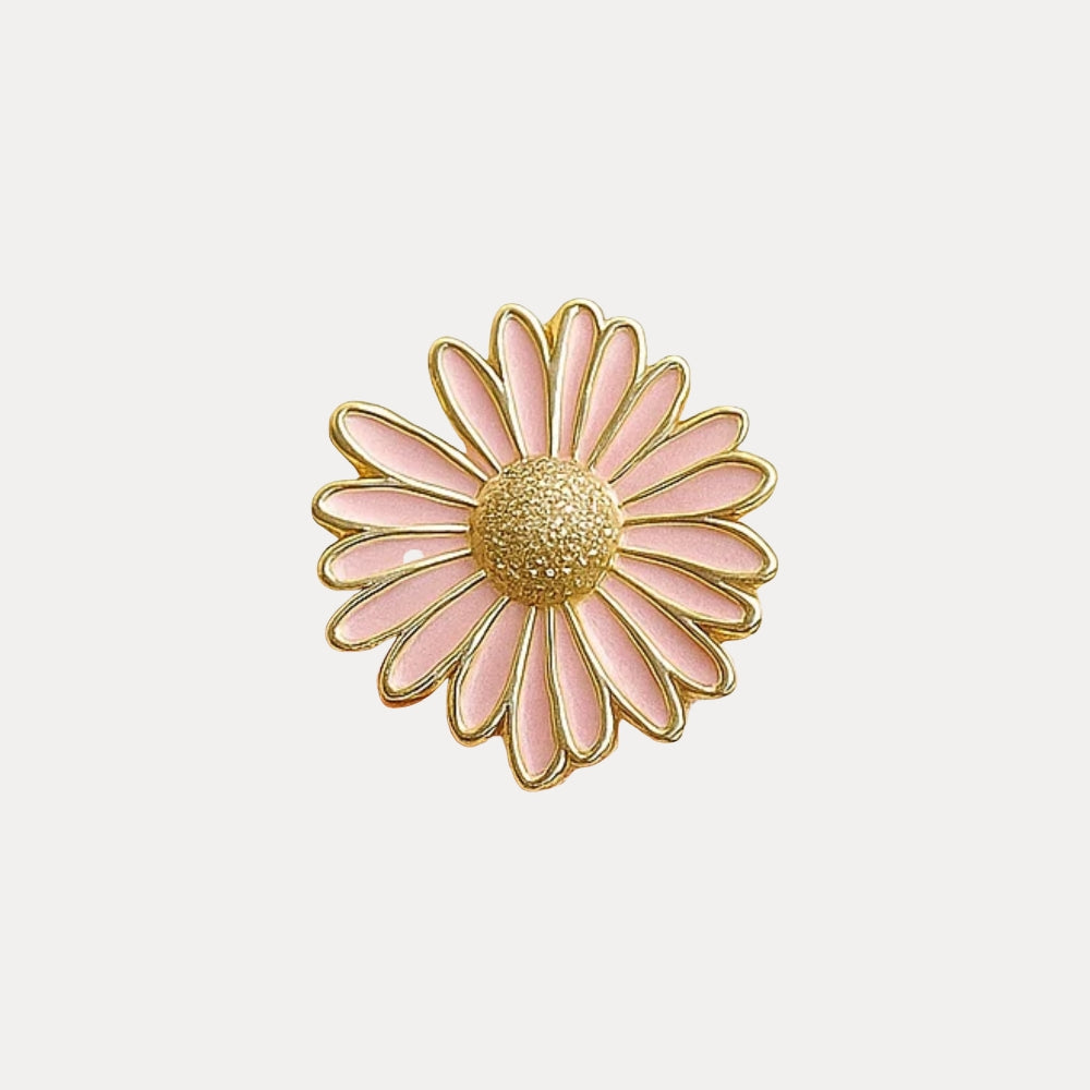 Daisy Plastic Buttons