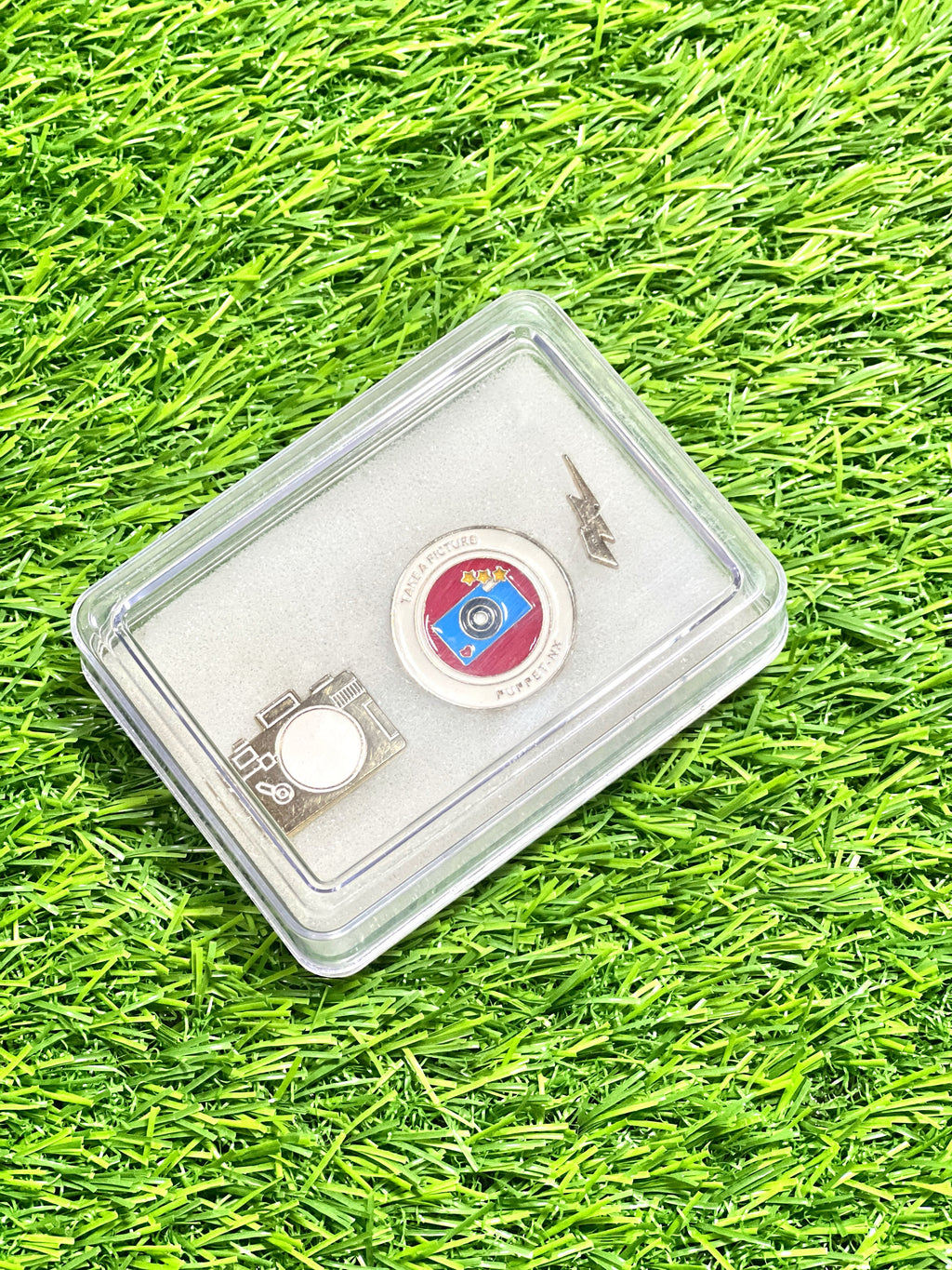 The Photographer Lapel Pin Gift Box - Set of 3