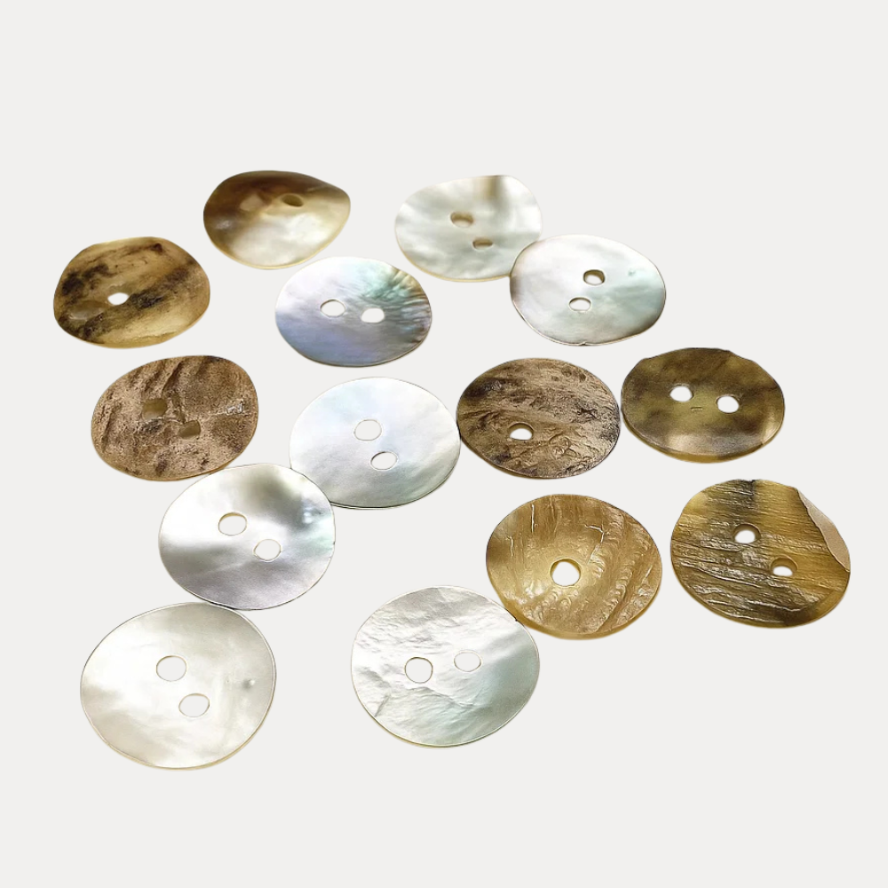 Natural Assorted Shell Buttons