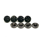 Geometric Arrrow Kurta Button