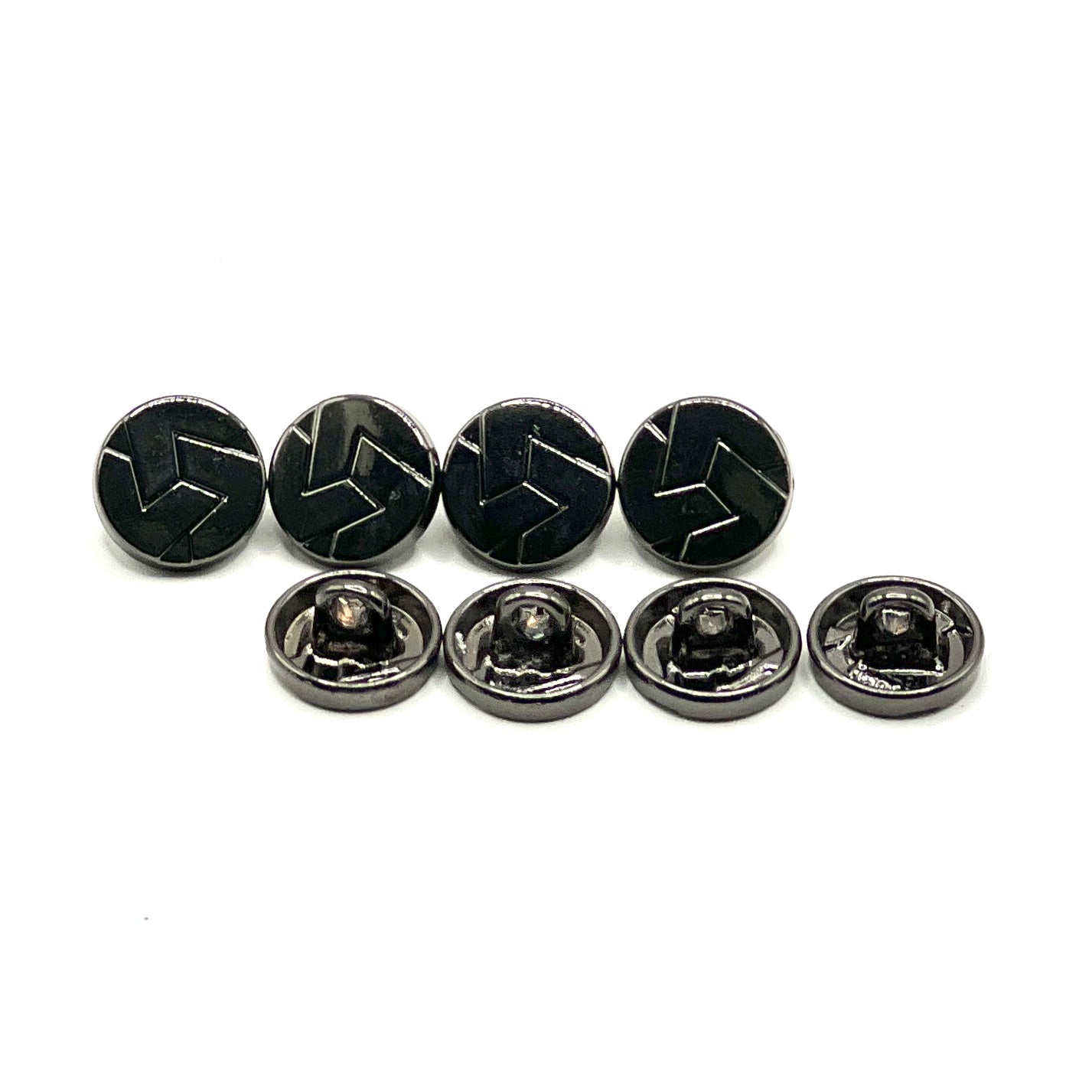 Geometric Arrrow Kurta Button