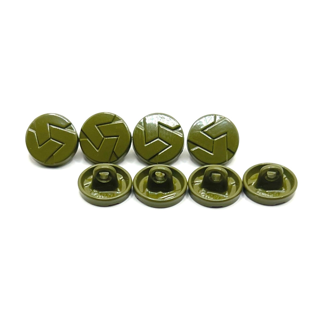 Geometric Arrrow Kurta Button