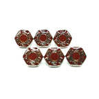 Hex Greek Kurta Button