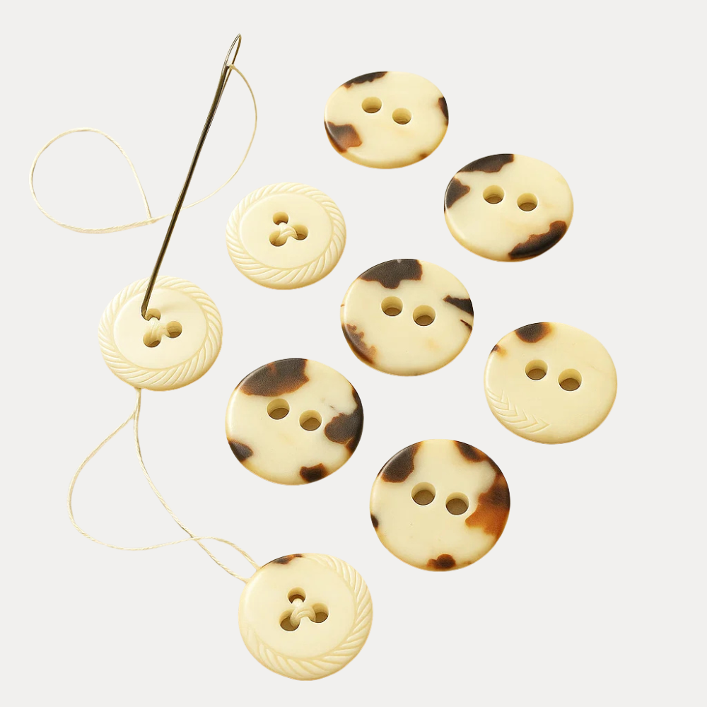 Varied Finish Buttons