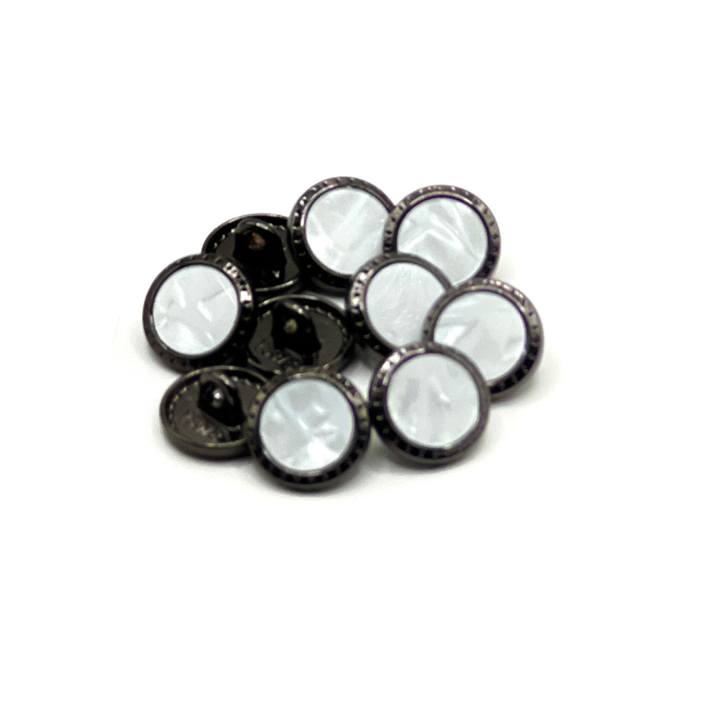 Flat Pearl Kurta Button