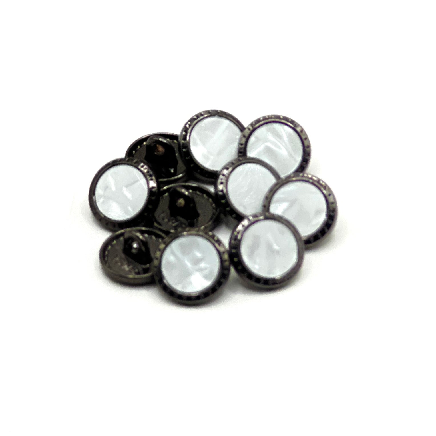 Flat Pearl Kurta Button
