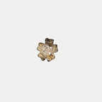 Abstract Flower Button