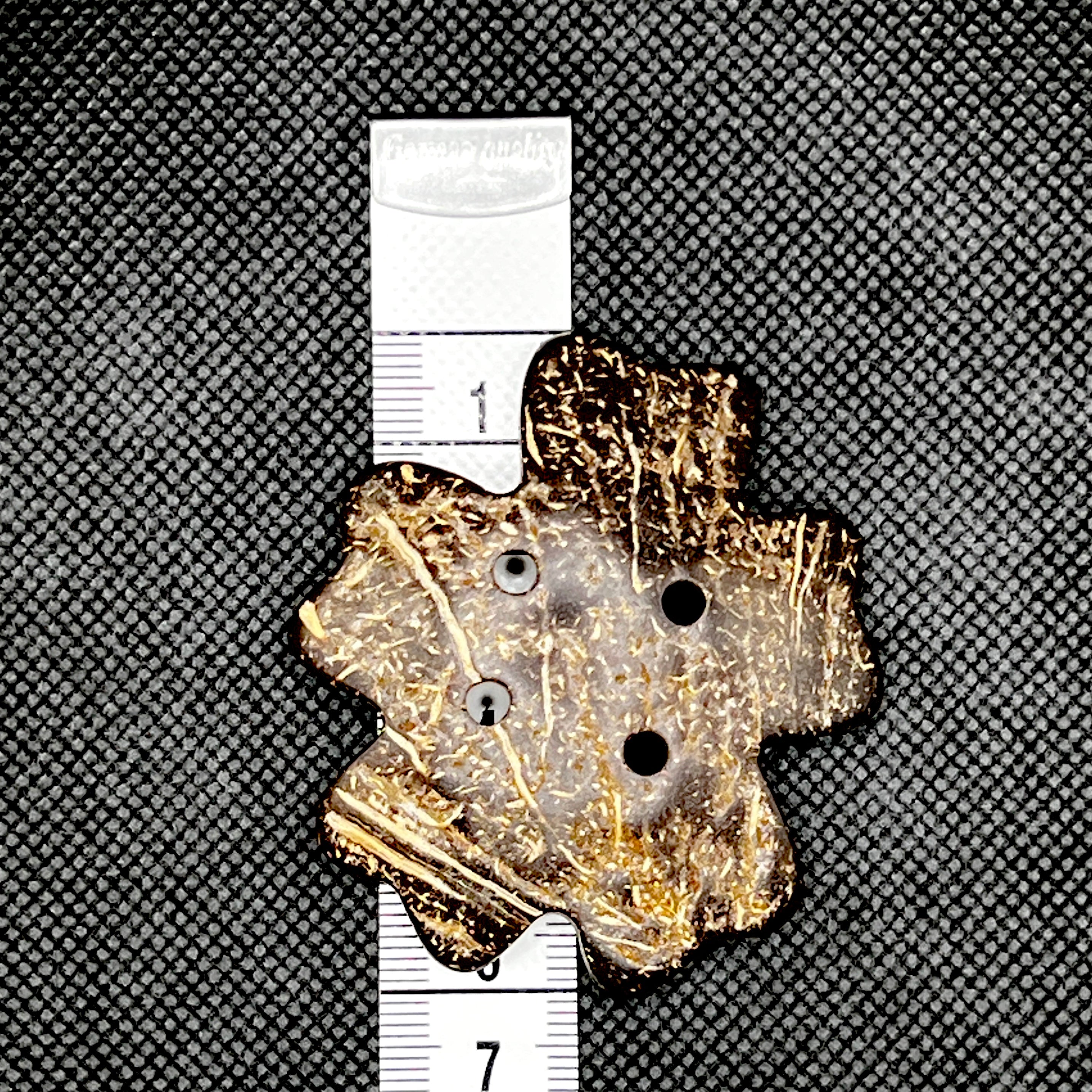 Abstract Flower Button