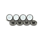Rocky Gunmetal Kurta Button