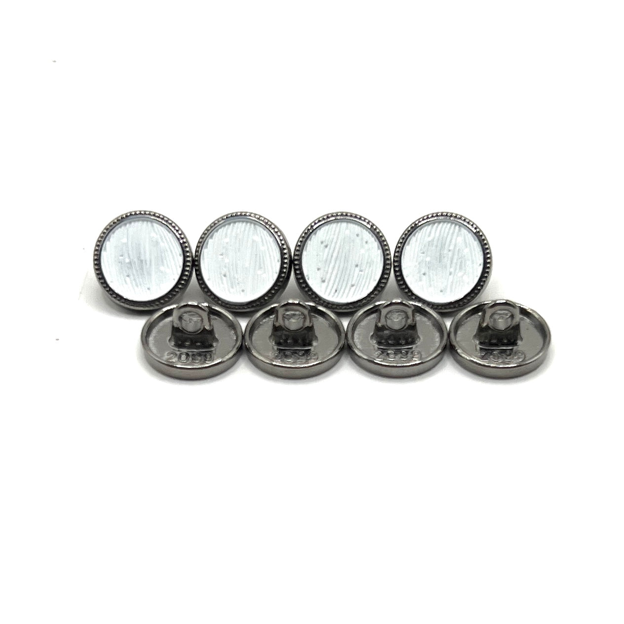 Rocky Gunmetal Kurta Button