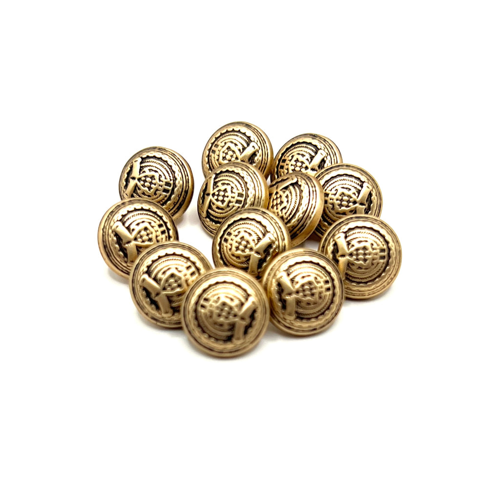 Matt Shield Kurta Button