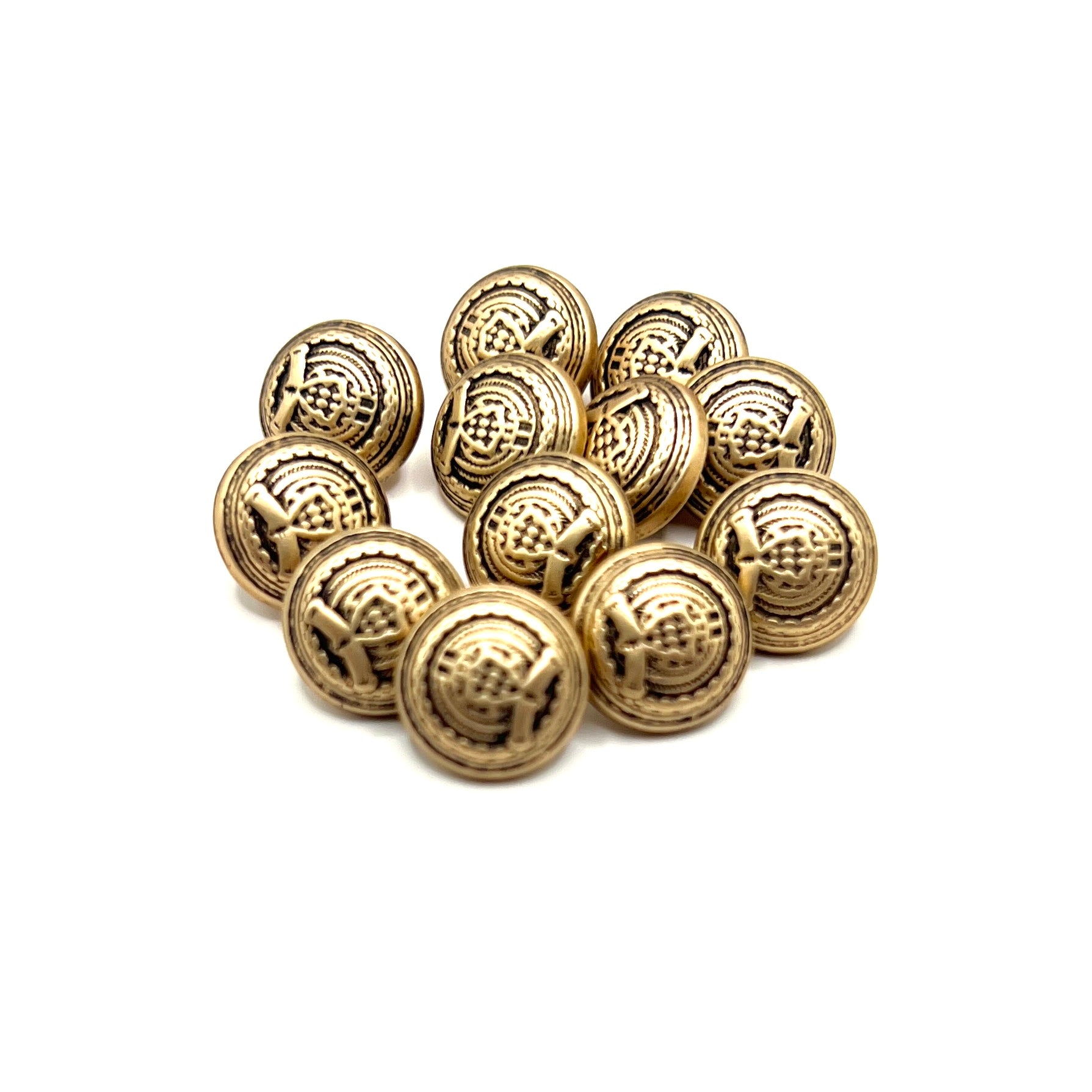 Matt Shield Kurta Button