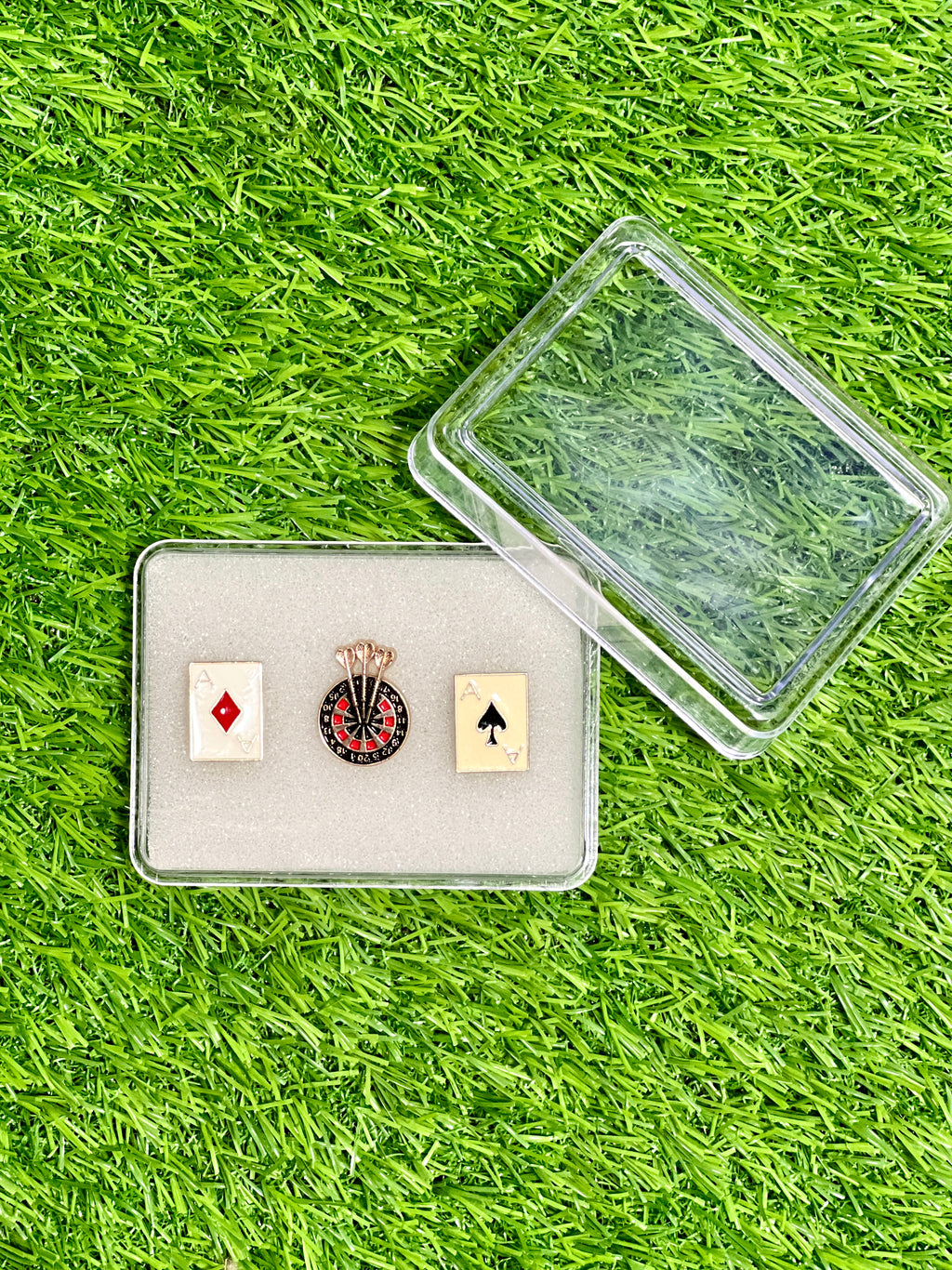 Gambler Lapel Pin Gift Box - Set of 3